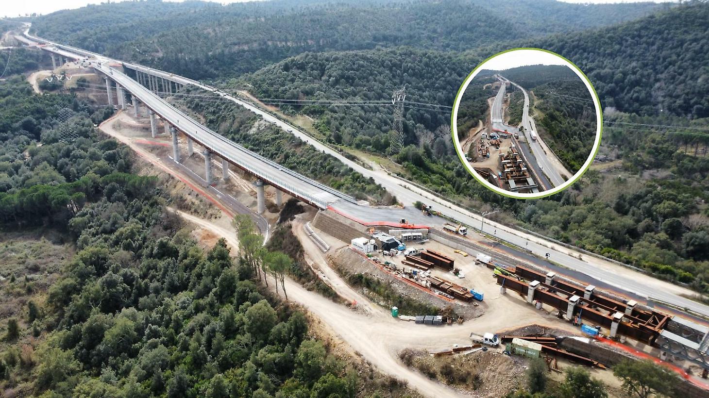 Due Mari, il traguardo si avvicina: aperto il nuovo viadotto La Coscia sulla Grosseto-Siena