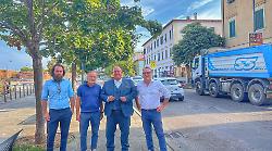 Grosseto, presto i lavori in viale Fossombroni. Vivarelli Colonna: "Poche risorse, ma ce la stiamo mettendo tutta"