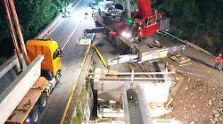 Manciano, Ponte Lungo: terminate le operazioni di varo. Riapre al traffico la strada Maremmana