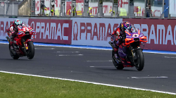 Motogp Emilia Romagna, Enea Bastianini sorpassa Martin all'ultima curva e trionfa a Misano. Gli highlights della gara