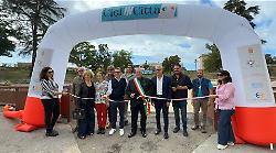 Grosseto, inaugurate alla Cavallerizza le tre sculture del progetto Ciel'in città. E sono tutte da giocare. Il video