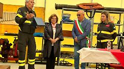 Sorano, inaugurato il distaccamento dei vigili del fuoco a San Quirico