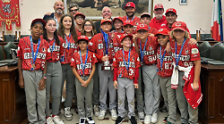 Grosseto, baseball Bsc Under 12: la squadra incontra il sindaco 