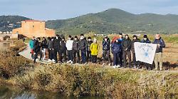 Castiglione della Pescaia, gli alunni delle scuole studiano il falco pescatore alla Diaccia Botrona