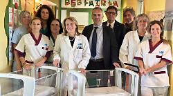 Grosseto, il prezioso dono di Natale: due culle neonatali per l'ospedale Misericordia