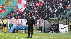 Calcio, l'allenatore del Siena Lamberto Magrini: "Purtroppo non è stata allestita una squadra competitiva"