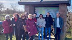 Grosseto, inaugurato il percorso visuo-audio tattile per ipovedenti nella riserva naturale della Diaccia Botrona