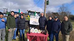 Maremma, il Caseificio di Sorano a fianco degli agricoltori in protesta: “Serve un intervento immediato”