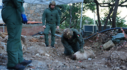 Monte Argentario, completata con successo la bonifica della bomba della Seconda Guerra Mondiale