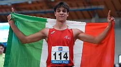 Orbetello, Gabriele D'Amico campione italiano indoor 200 metri, Poccia: "La città è orgogliosa di te"