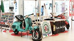 Grosseto, la Vespa protagonista di un'esposizione straordinaria all'Aurelia Antica Shopping Center