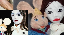 L'Incontro magico tra musica e artigianato. Lucio Corsi e Topo Gigio diventano un'opera amigurumi