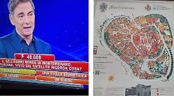 Il borgo di Montemerano protagonista all'Eredità: la curiosa forma a cuore incanta tutti