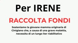 Comunità e istituzioni unite per sostenere Irene nel suo percorso