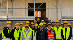 Visita al cantiere dell'ex Garibaldi: gli studenti del Manetti-Porciatti esplorano il futuro della 'Casa della Musica' 