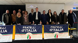 Agostino Ottaviani confermato coordinatore del circolo FdI, Mastri Flamini eletta vice 