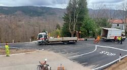 Viabilità Santa Fiora, concluse le opere di ampliamento della strada tra via Matteotti e Poggio Biello