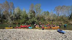 In cento da tutta la Toscana per "Vivifiume Ombrone" tra kayak, trekking e bici  – LE FOTO