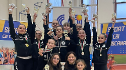 Weekend di successi per la Polisportiva Barbanella Uno: brillano le giovani ginnaste di Grosseto