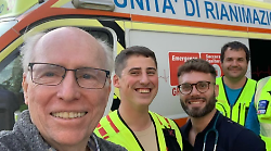 Il cardiologo premio Nobel James E. Muller visita la Misericordia di Manciano 