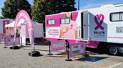Una giornata di mammografie ed ecografie gratuite in piazza Dante per le donne da 18 a  44 anni