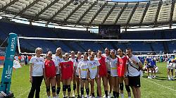 Allo stadio Olimpico di Roma per i Giochi nazionali della gioventù: che brave le ragazze della scuola "Pacioli"