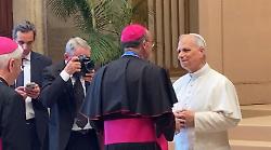 Il vescovo Bernardino in Vaticano da papa Leone XIV: "Dal Santo Padre parole dirette, limpide e preziose"