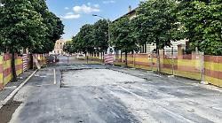 Ricoperta la voragine in viale Sonnino, ora il rifacimento dell'asfalto e la riapertura al traffico 