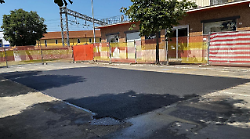 Viale Sonnino verso la riapertura: voragine riparata, strada percorribile dalle 15