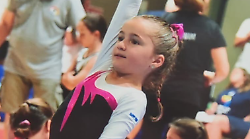 Caterina Ferrari, 7 anni, è campionessa nazionale CSI al volteggio: orgoglio della Toscana!