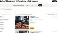 Dove mangiare in Maremma? Ecco la classifica dei 10 migliori ristoranti secondo Tripadvisor: vince Follonica, poi Amiata e Massa Marittima. Grosseto quarto