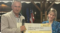 Lions Club Orbetello “I Presidi”: una serata di emozioni e solidarietà. Donati 3.000 euro a Jessica Milani