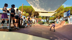 È in corso il Campionato Italiano di surf skate: spettacolo sulla rampa più grande d’Italia