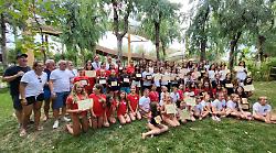 La Uisp premia i campioni all'Acqua Village: ginnastica, pattinaggio e volley in festa