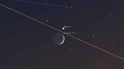 Luna e Marte, un incontro romantico nel cielo del 28 luglio