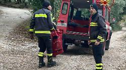 Diciassettenne cade e si ferisce sul sentiero, recuperato dai Vigili del fuoco 