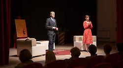 "Dilli che vènghino" al "Camilleri": Guzzanti, Aprea e Pennacchi nella nuova stagione teatrale