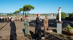 La visita del vescovo Bernardino al 4° Stormo dell'Aeronautica militare – TUTTE LE FOTO