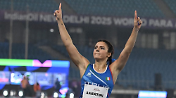 Ambra Sabatini è oro nei 100 metri a Nuova Delhi
