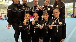 Ginnastica, la Polisportiva Barbanella Uno brilla al campionato regionale: pioggia di medaglie a Montevarchi