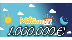 Million Day e Million Day Extra di oggi martedì 11 novembre: le estrazioni e i numeri vincenti
