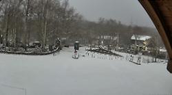 Primi fiocchi sulle Macinaie, allerta gialla per neve sull'Amiata