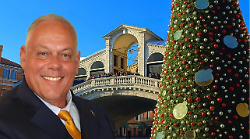 Tanti auguri con l'intelligenza artificiale! Buon Natale da Grosseto, da Venezia... o dagli alieni? 