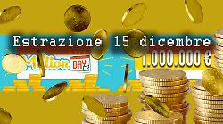 Million Day e Million Day Extra: i numeri vincenti di oggi luned&igrave; 15 dicembre