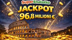 Superenalotto, il 6 che non arriva e il jackpot che cresce: il sogno di Natale &egrave; arrivato a 96,8 milioni. Montepremi verso la top ten di sempre