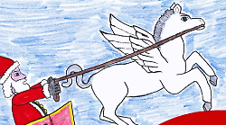 Gli auguri di Eugenio Giani: la Toscana sogna con il Pegaso di Babbo Natale