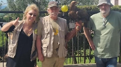 Aurelia incontra la natura: incontro dal vivo alla mostra di rapaci e fauna selvatica