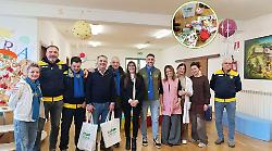 Spietata  in campo e generosa fuori: i regali della Disperata Scarlino ai bambini