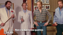 Non c&rsquo;&egrave; due senza quattro: la comicit&agrave; senza tempo di Bud Spencer e Terence Hill stasera 14 febbraio