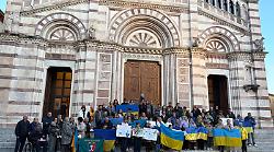 Quattro anni di guerra in Ucraina, Grosseto scende in piazza